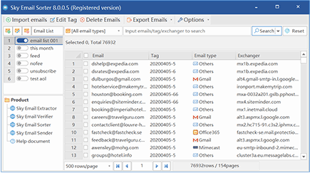 Sky Email Sorter