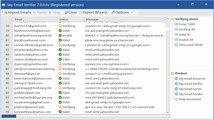 Sky Email Verifier