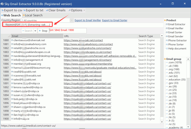 email generator step2
