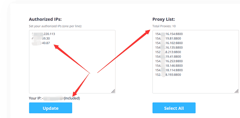 How to buy and use proxy step1